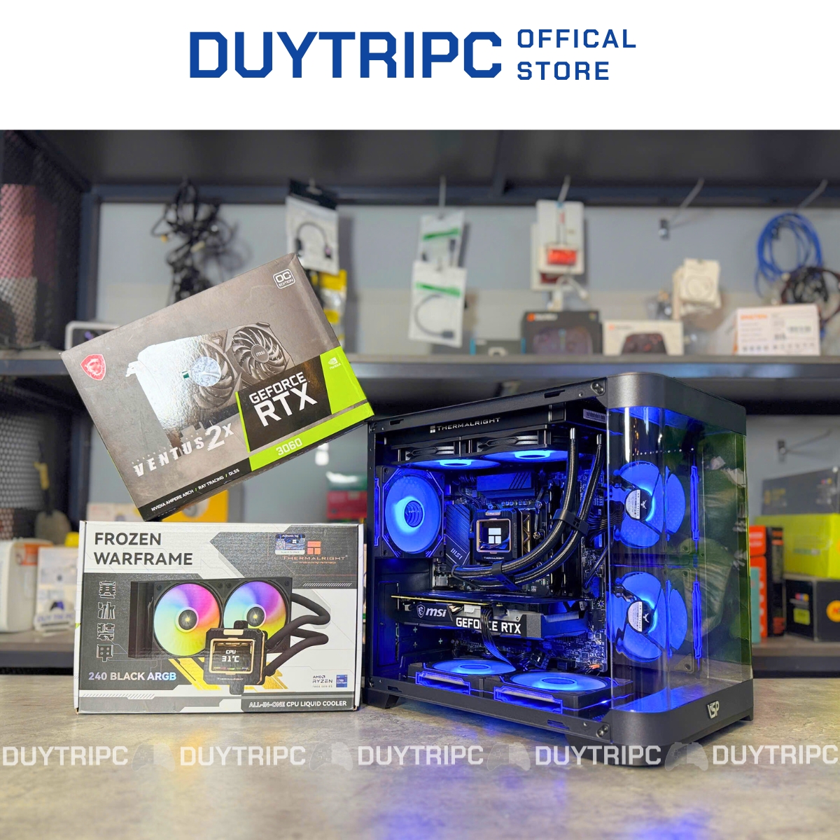 PC X7 i7 12700K/ RTX 3060 12GB/ RAM 32GB/ SSD 256GB